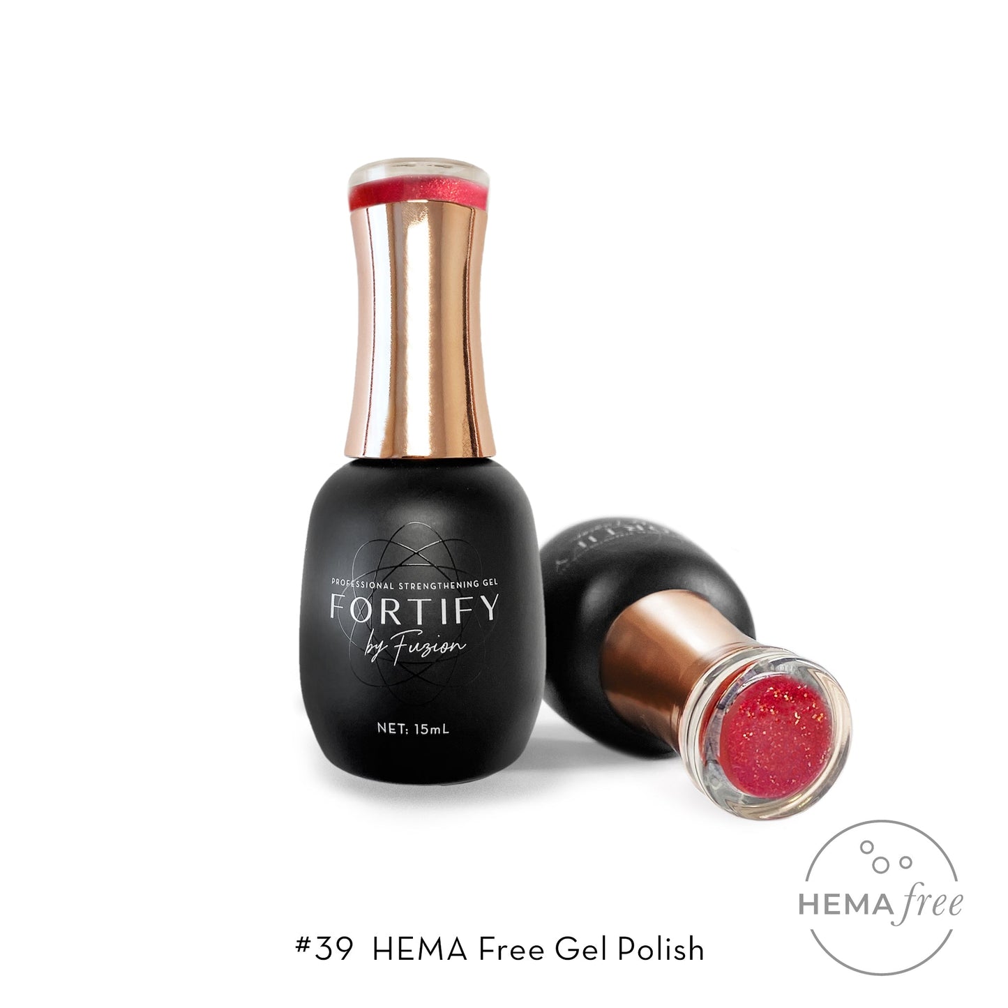 New! Fall HEMA Free Gel Polish | Fortify by Fuzion | Colour 39