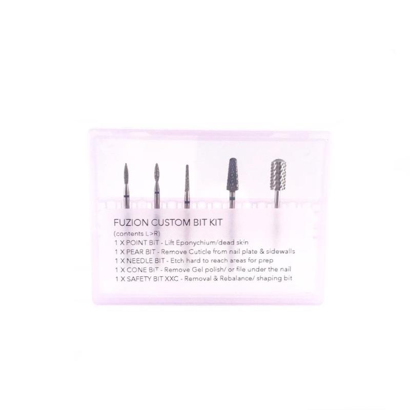 Fuzion Academy Custom Bit Kit - Includes 5 Bits and Case