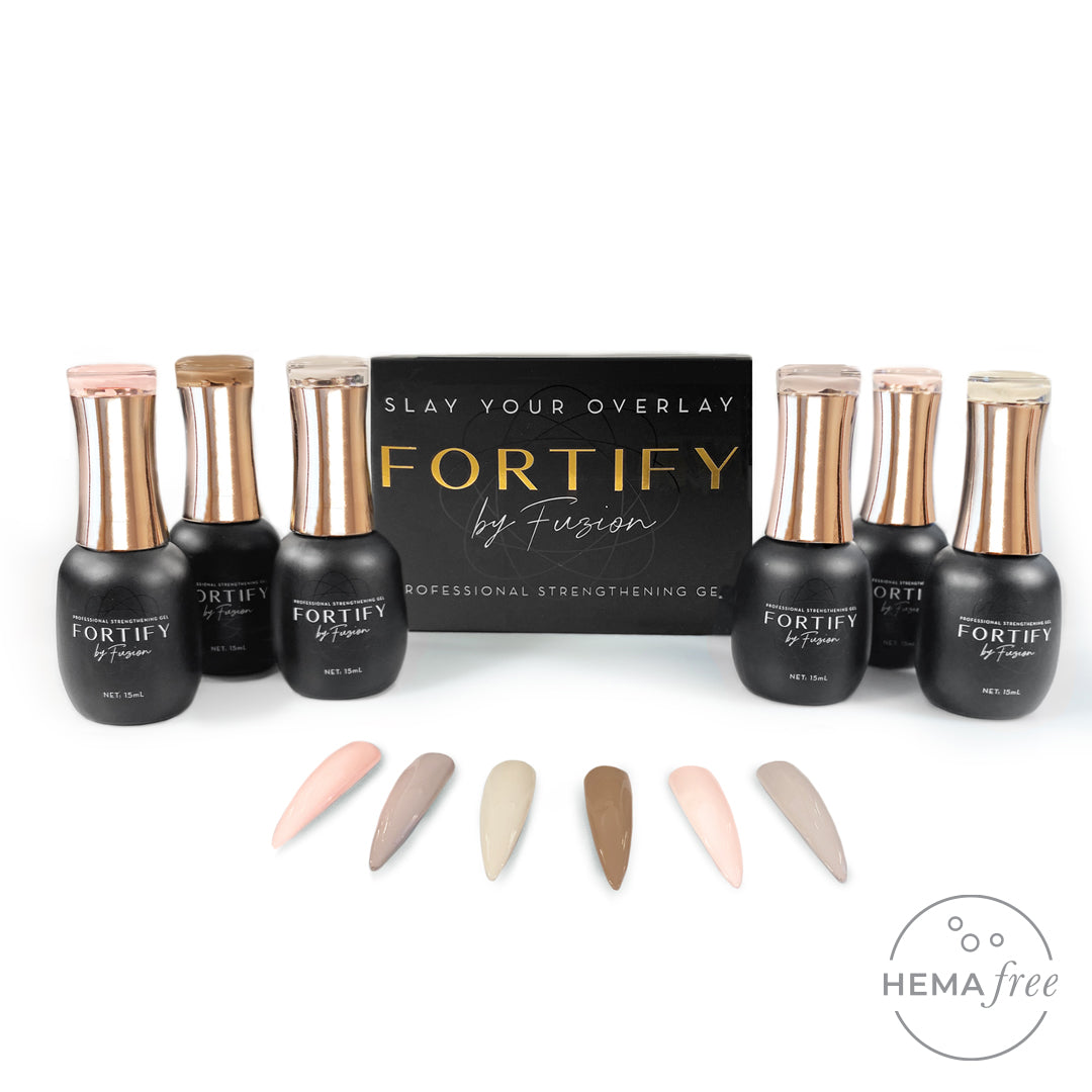 FUZION FORTIFY GEL POLISH 6PK - HEMA FREE
