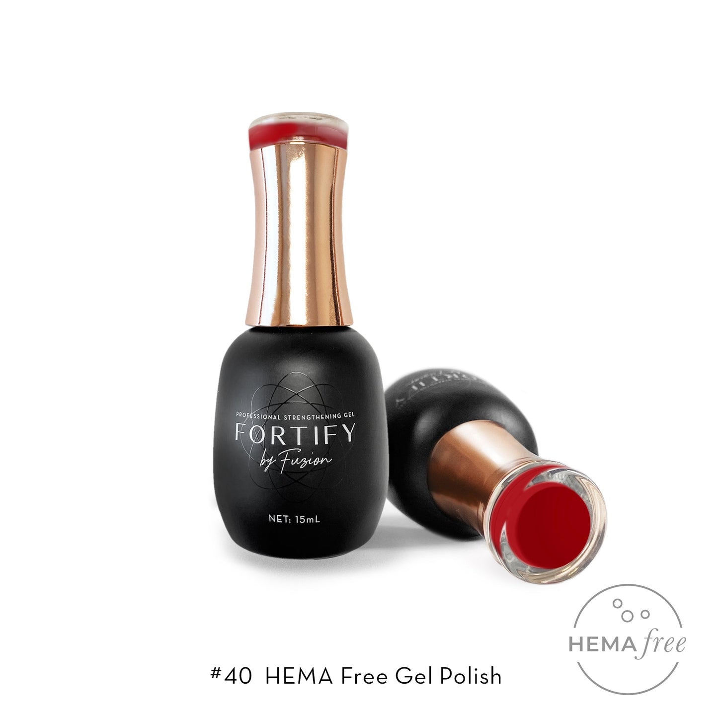 New! Fall HEMA Free Gel Polish | Fortify by Fuzion | Colour 40