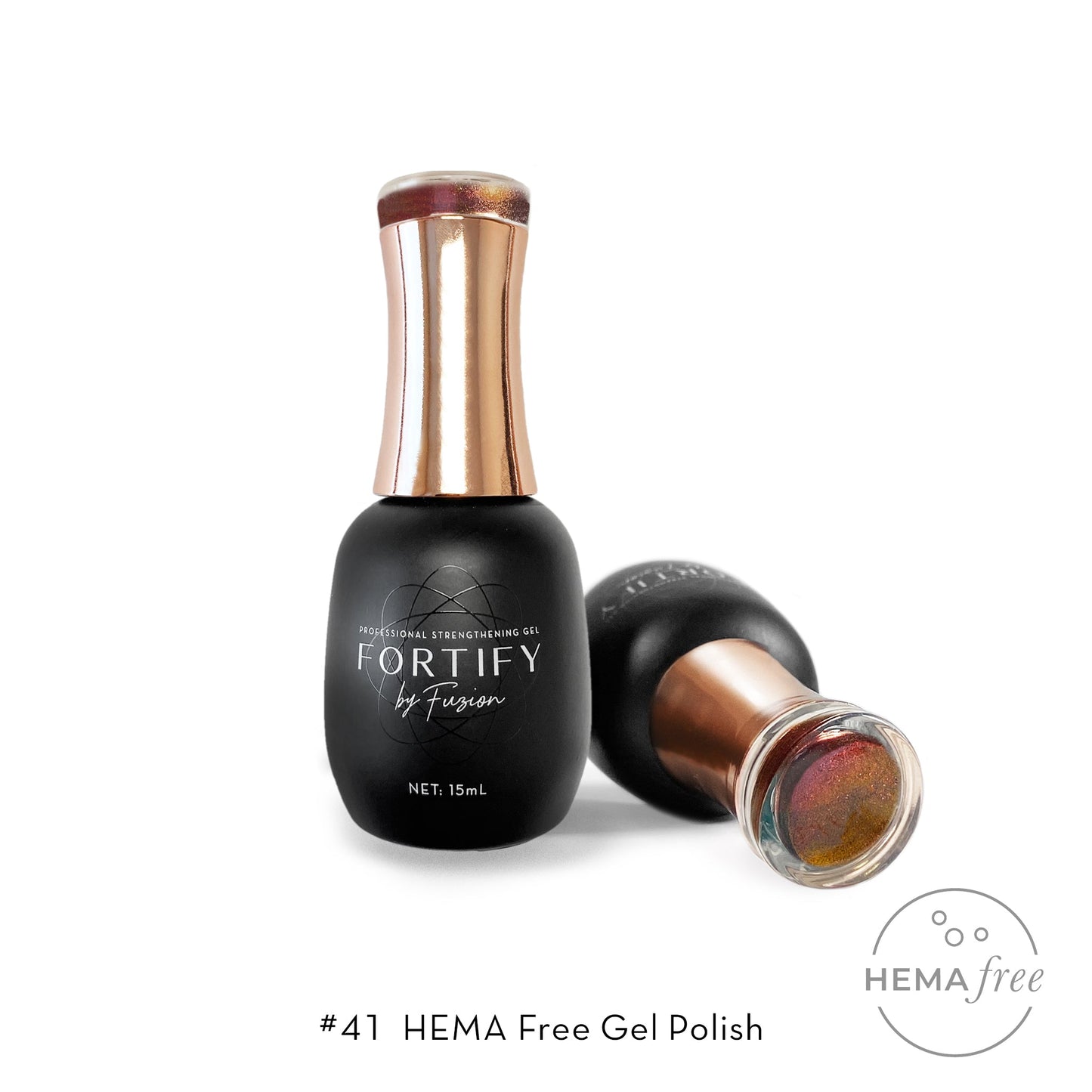 New! Fall HEMA Free Gel Polish | Fortify by Fuzion | Colour 41