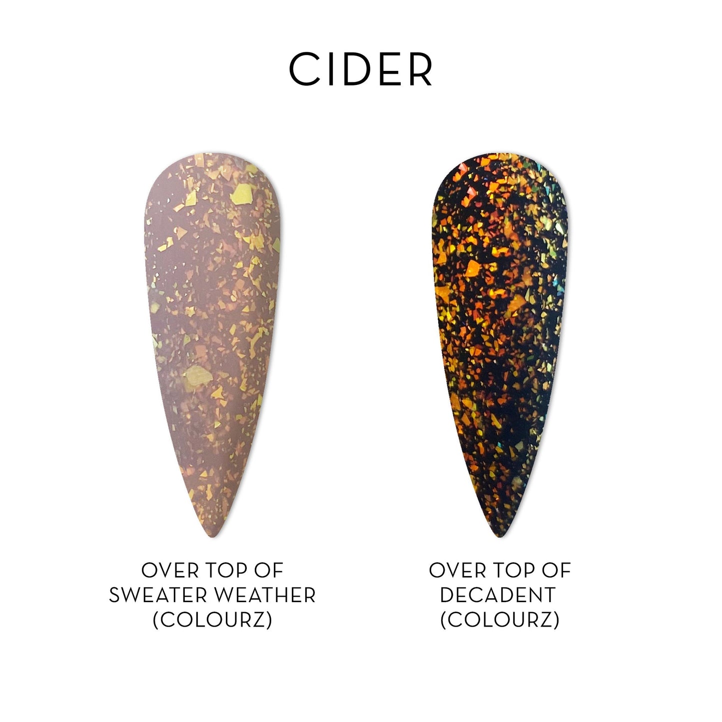 FX Matte Flake Topcoat ~ Cider | FX by Fuzion