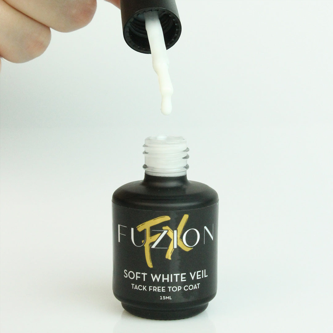 FX Veil Top Coat ~ Soft White | FX by Fuzion 15ml