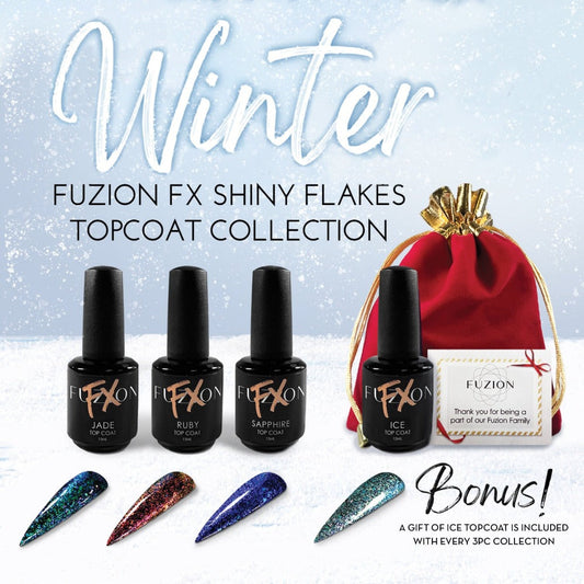 WINTER FLAKES SHINY TOP COAT COLLECTION